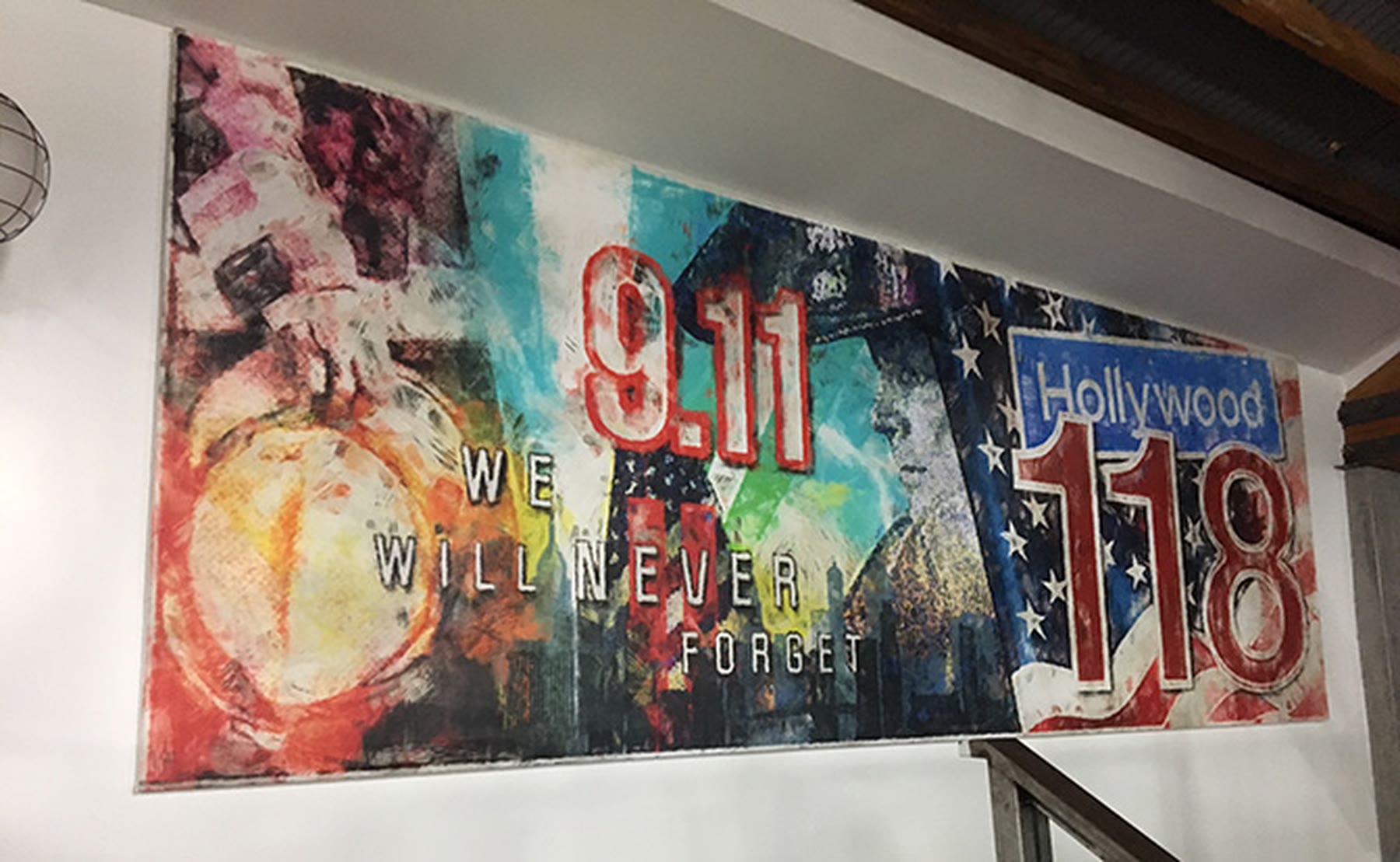 Firehouse 118 mural
