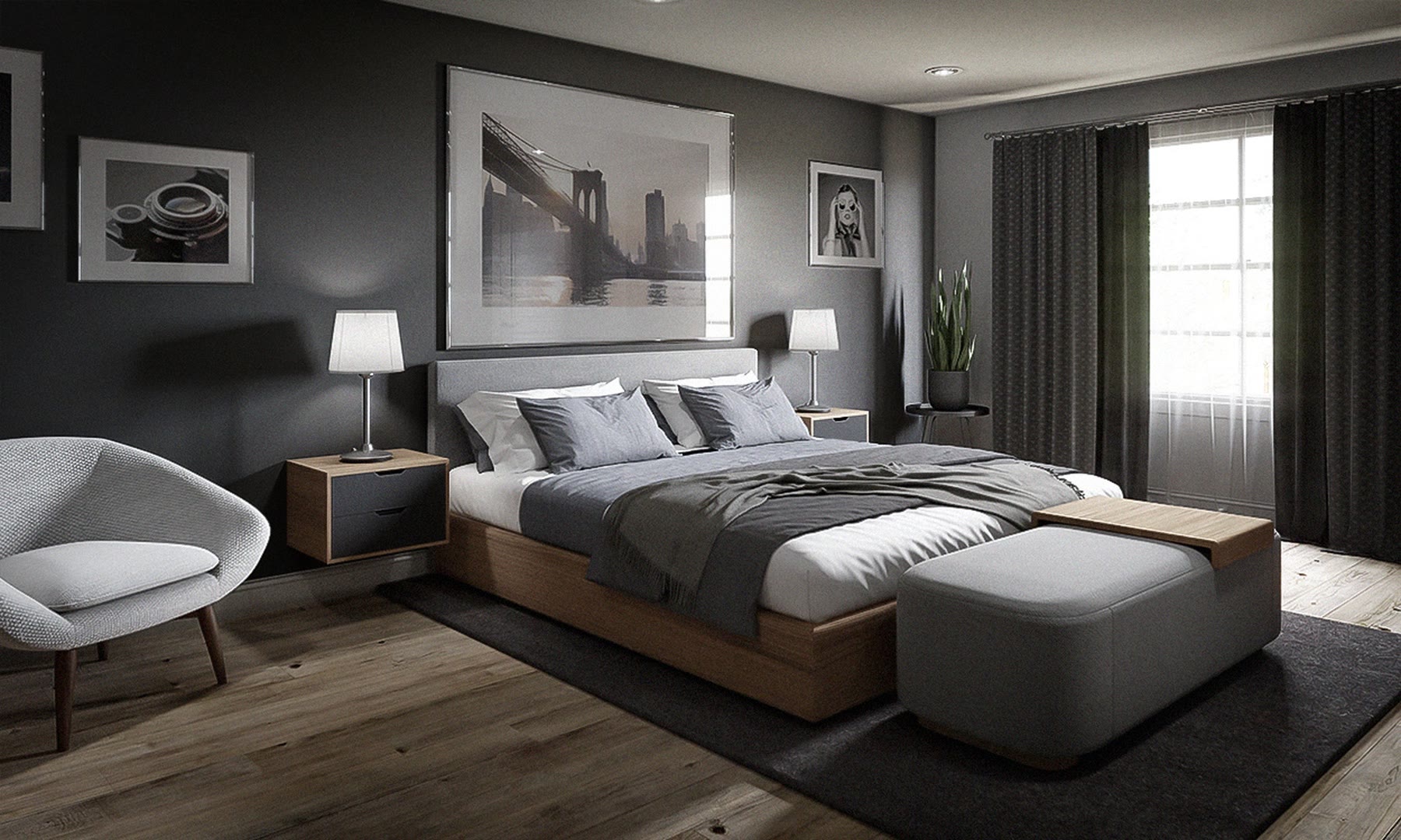 Day: Bedroom